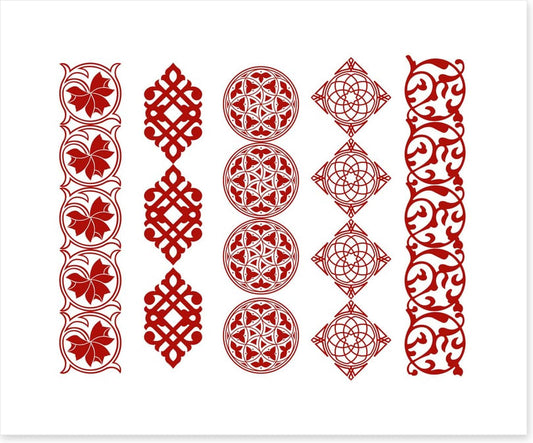 Ramadan in red