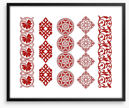Ramadan in red