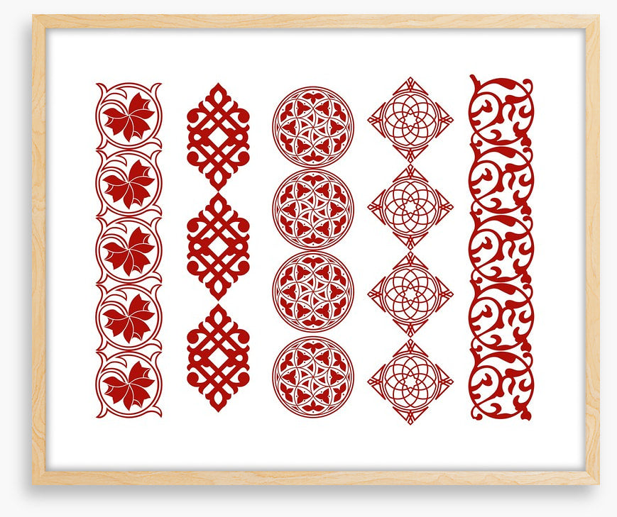 Ramadan in red