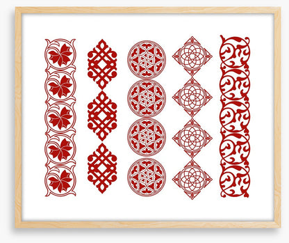 Ramadan in red