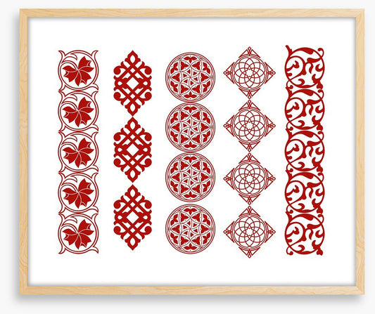 Ramadan in red