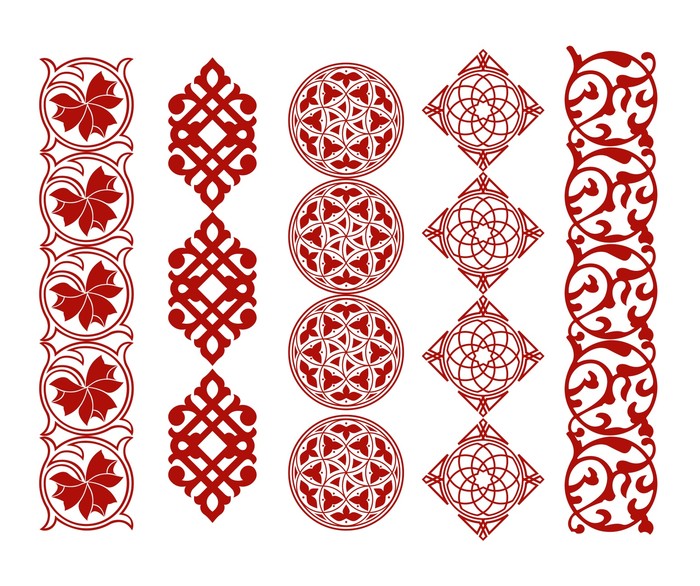 Ramadan in red