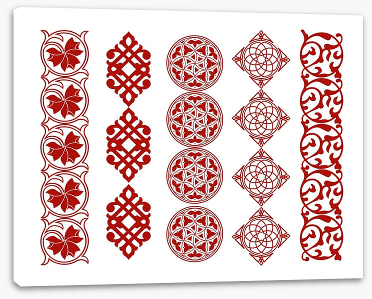 Ramadan in red