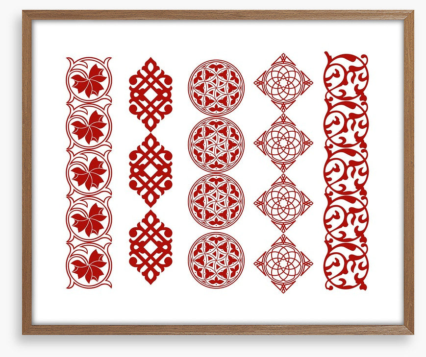 Ramadan in red