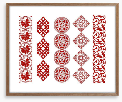Ramadan in red