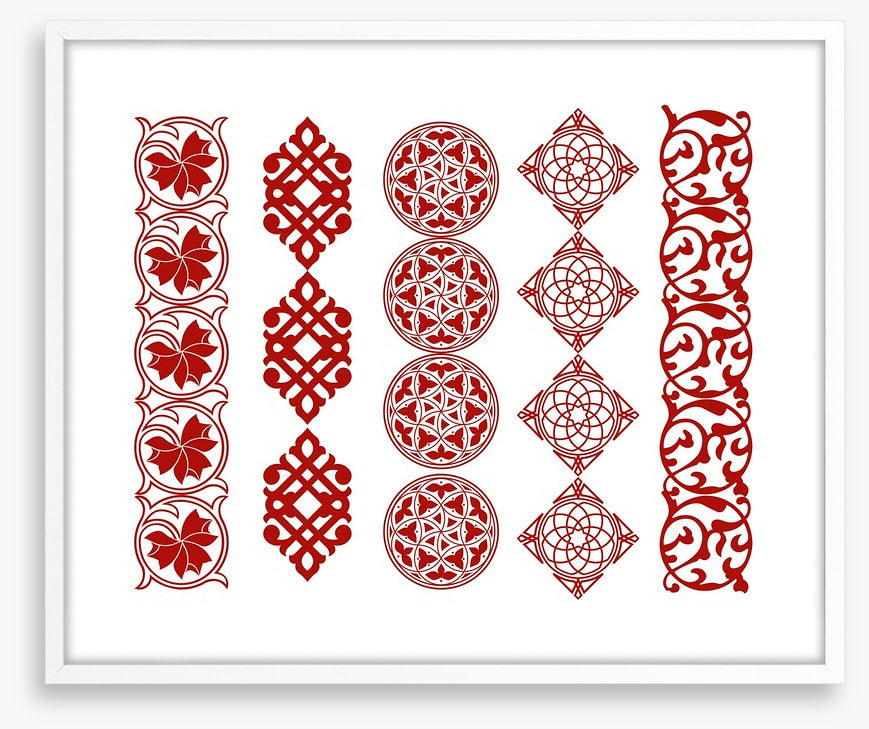 Ramadan in red