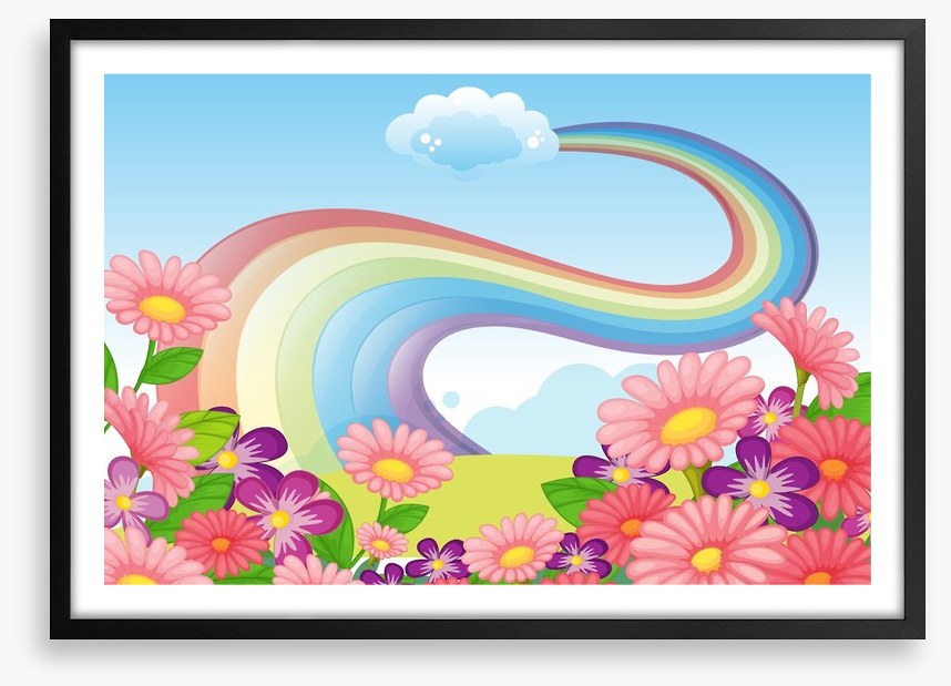 Rainbow to the cloud