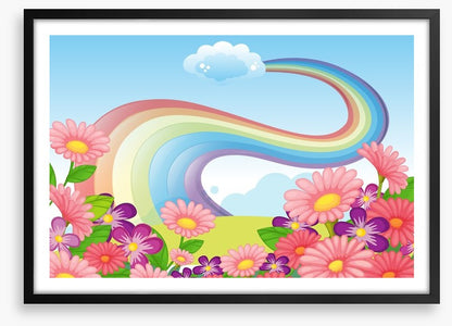 Rainbow to the cloud