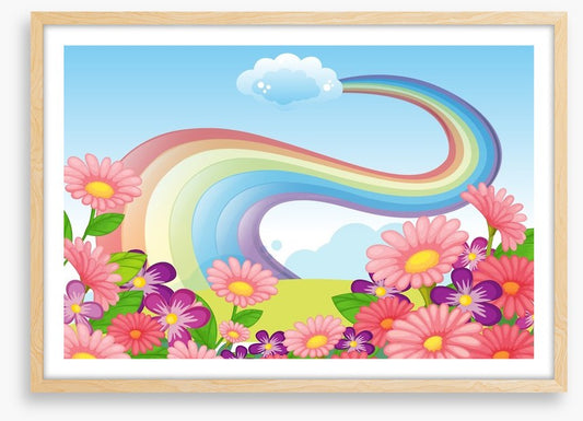 Rainbow to the cloud