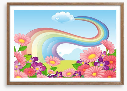 Rainbow to the cloud