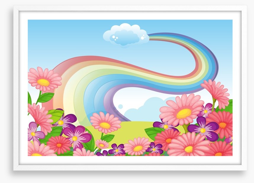 Rainbow to the cloud
