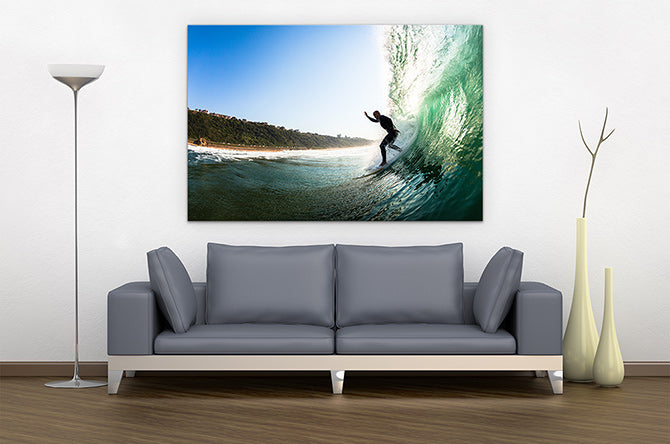Dropping the hollow wave