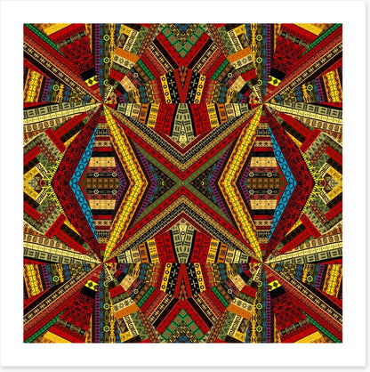 Kente kaleidoscope