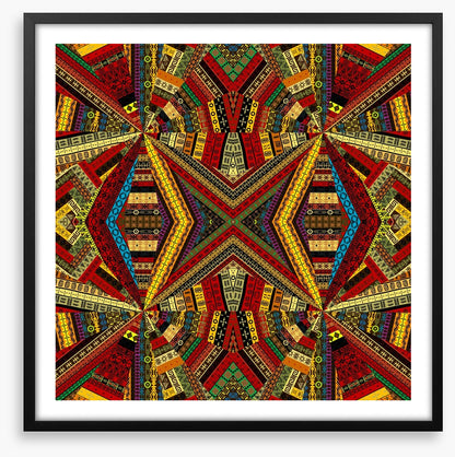 Kente kaleidoscope