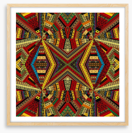 Kente kaleidoscope