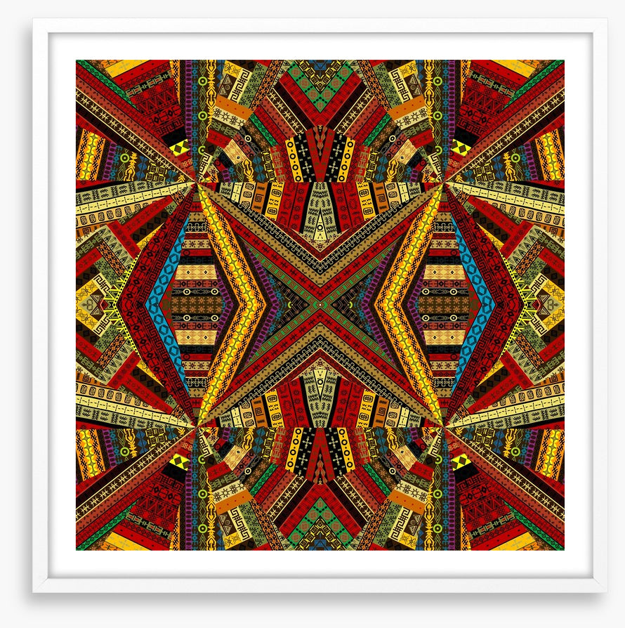 Kente kaleidoscope