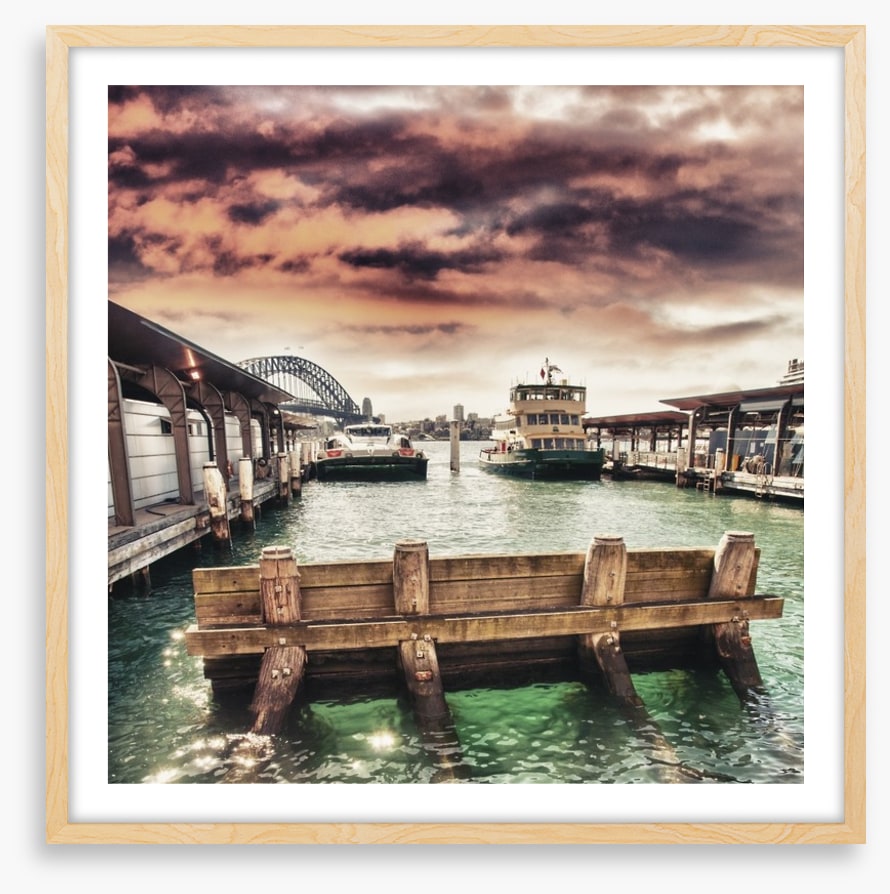 Circular Quay at dusk