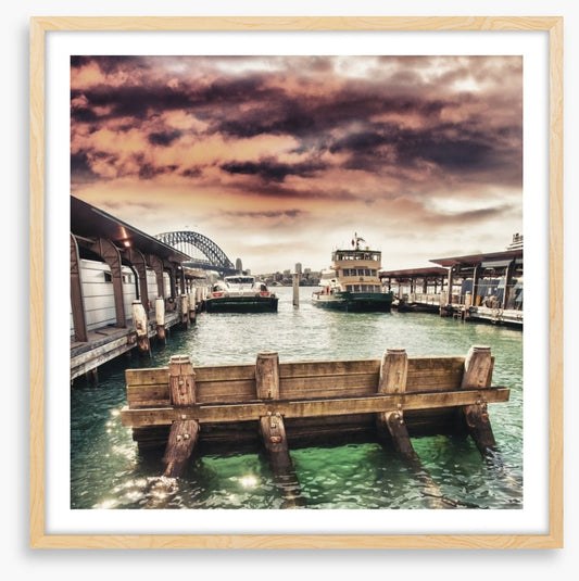 Circular Quay at dusk