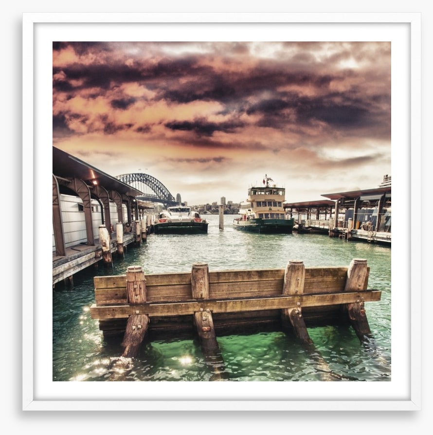 Circular Quay at dusk