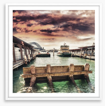 Circular Quay at dusk