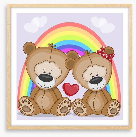 Romance under the rainbow