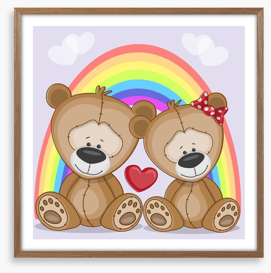 Romance under the rainbow