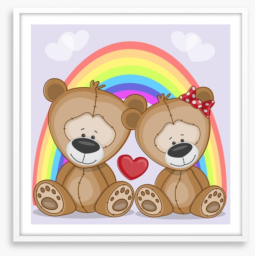 Romance under the rainbow