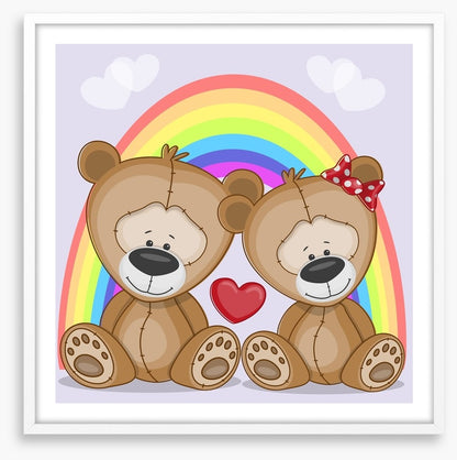 Romance under the rainbow