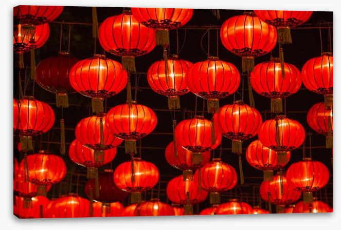 New year lanterns