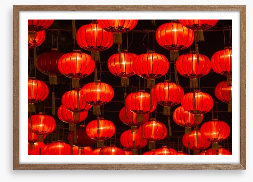 New year lanterns