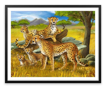 Cheetah safari