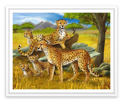 Cheetah safari