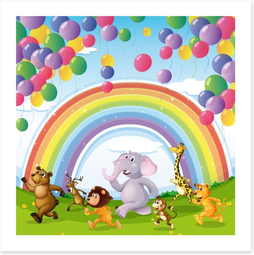 The rainbow race