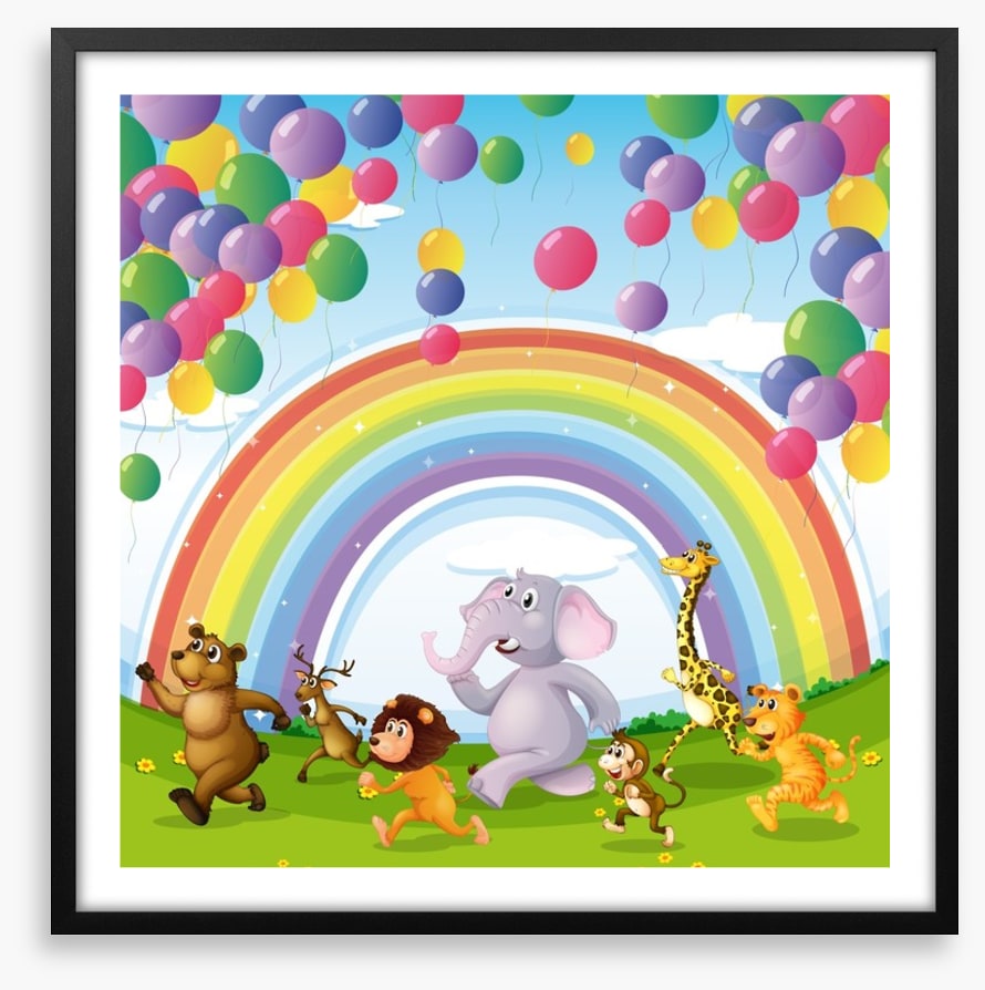 The rainbow race
