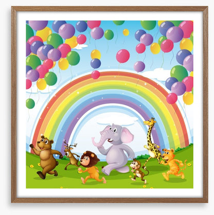 The rainbow race