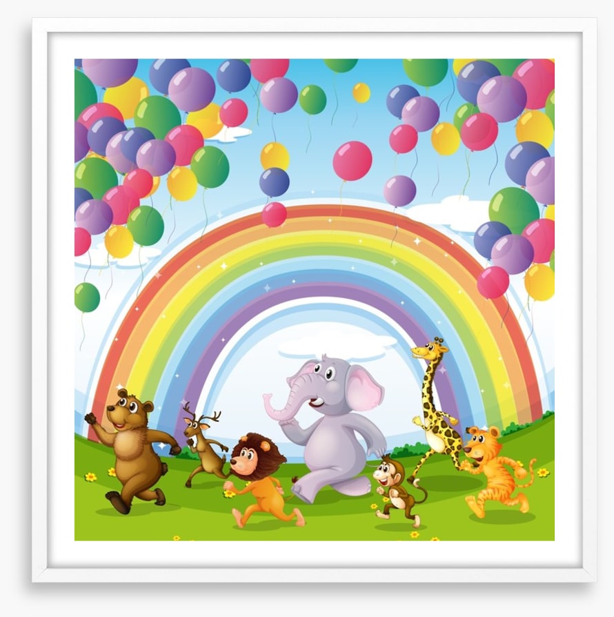 The rainbow race