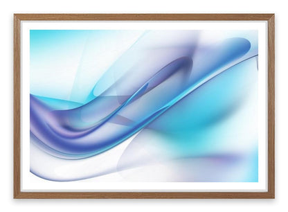 Cool blue swirl
