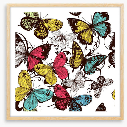 Butterfly flourish