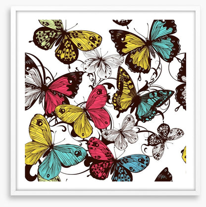 Butterfly flourish