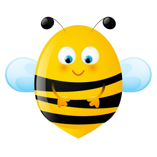 Happy honey bee