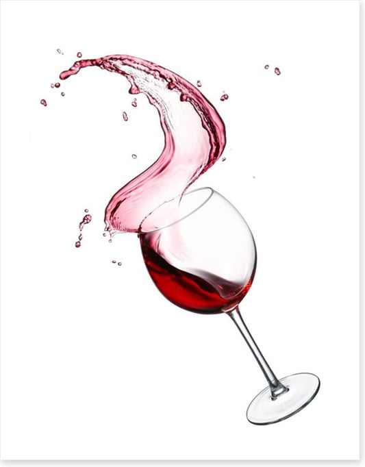 A splash of wine