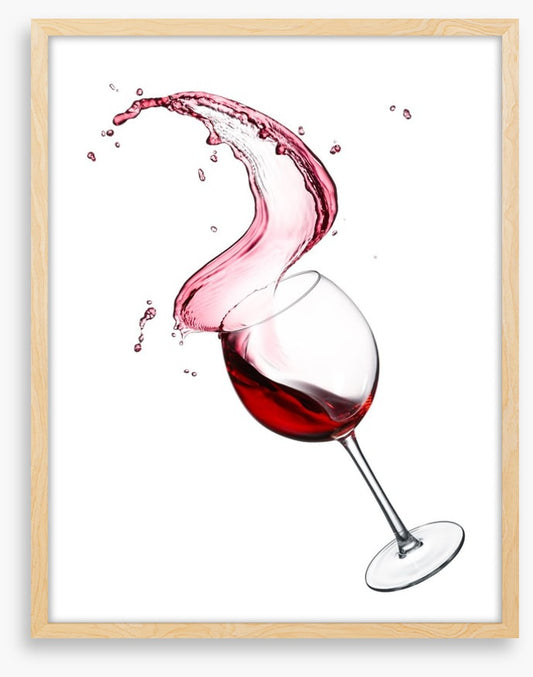 A splash of wine