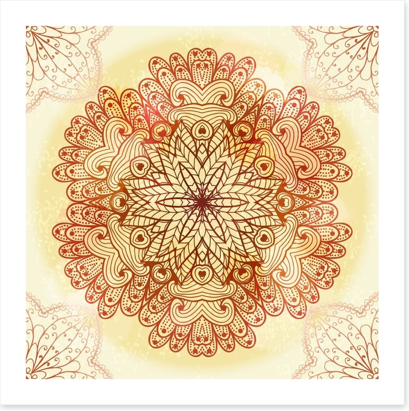 Henna flowers