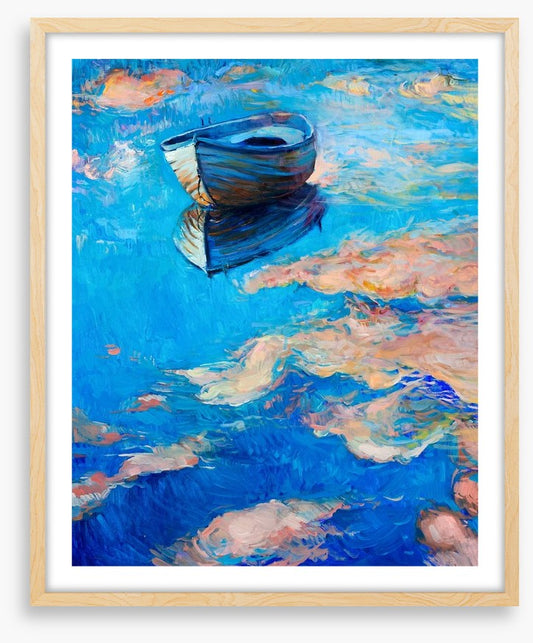 The blue boat