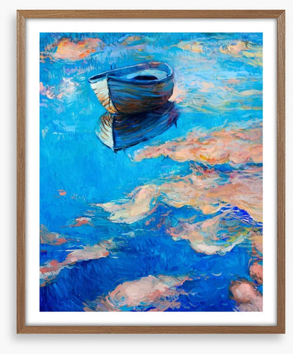 The blue boat