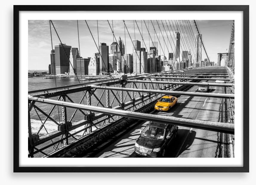 Brooklyn Bridge taxi