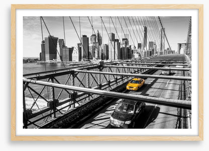 Brooklyn Bridge taxi