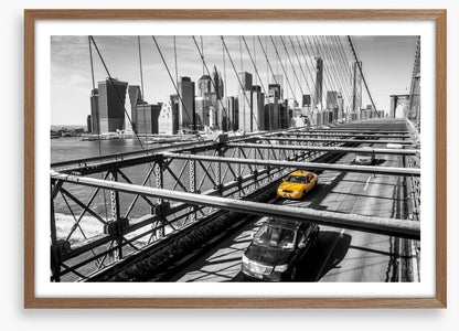 Brooklyn Bridge taxi