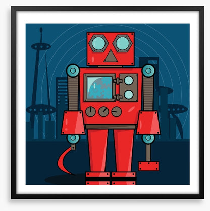 Little red robot