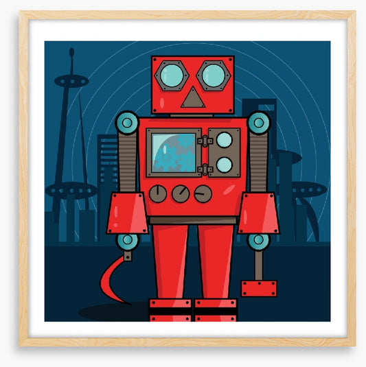 Little red robot